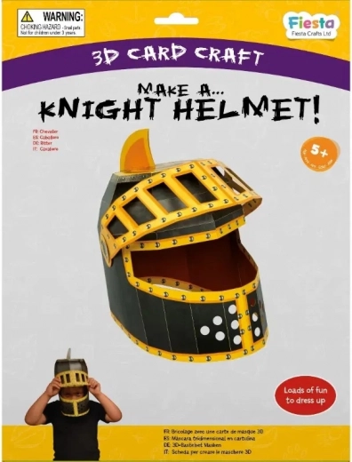 Kreatívna sada 3D maska Prilba Fiesta Crafts