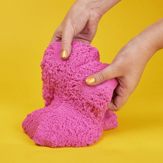 Kinetický piesok balenie trblietavého ružového piesku 0,9 kg