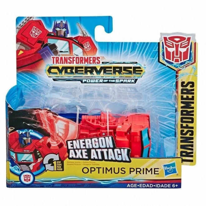 Transformers Cyberverse Jednokrokový Optimus Prime