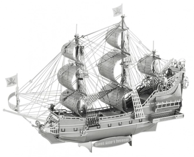 3D puzzle plachetnica Queen Anne's Revenge METAL EARTH