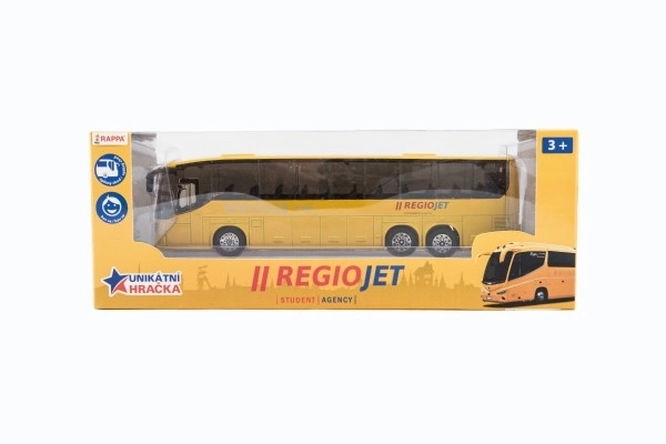 Kovový autobus RegioJet