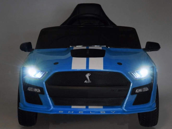 Auto na batériu Ford Mustang Shelby pre deti – Modrá