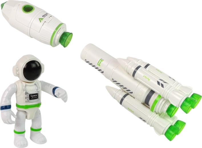 Figúrka astronauta a modulárna hra