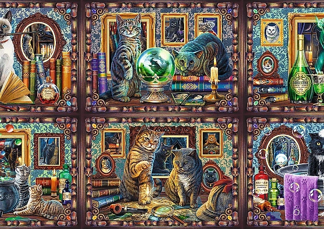 Puzzle TREFL Magické Kocky 9000 Dielikov