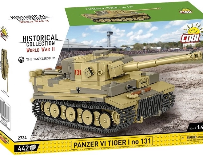 Model tanku Panzer VI Tiger I č. 131 od COBI