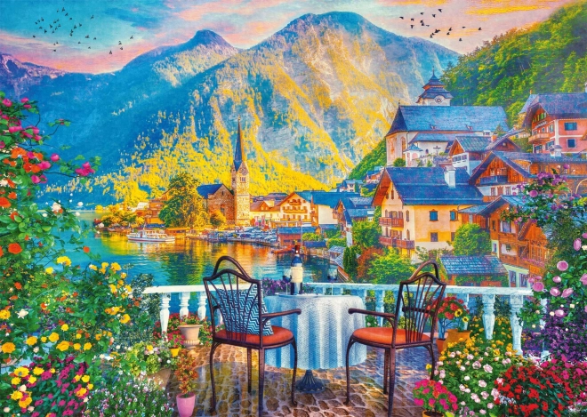 Puzzle Malebný Hallstatt 1000 dielikov