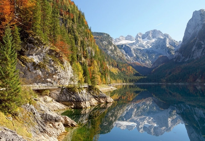 Castorland Puzzle Gosausee, Rakúsko 1500 dielikov