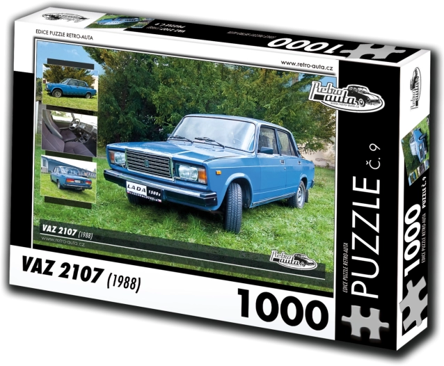 Puzzle RETRO-AUTA VAZ 2107 (1988) – 1000 dielikov