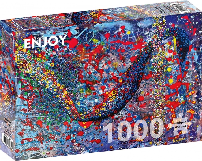 Puzzle Biela Volavka 1000 Dielikov