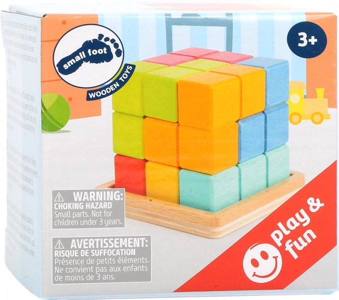 Small Foot Drevený 3D tetris