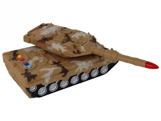 RC Tank Diaľkovo Ovládaný Žltý