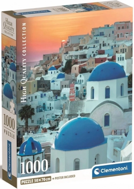 Puzzle 1000 dielikov Santorini Compact