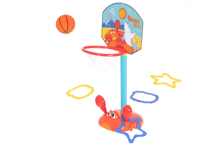 Basketbal Koš 2v1 Kôš + Ringo Krab