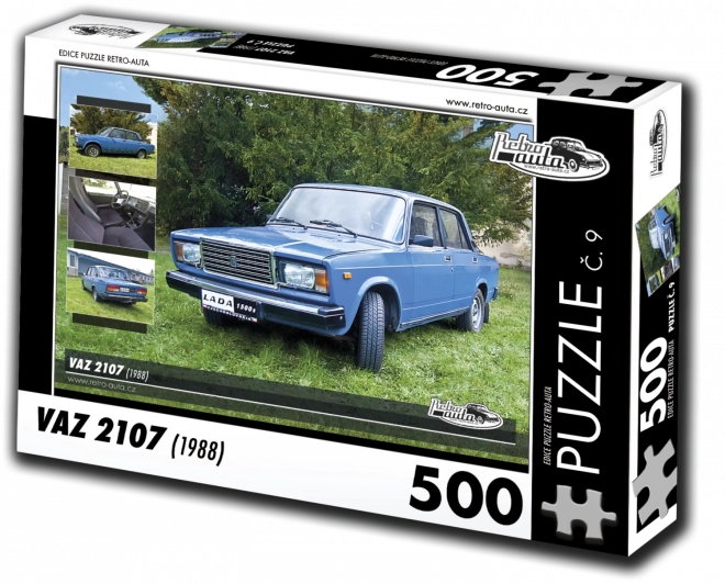 Puzzle Retro-Auta VAZ 2107 (1988) 500 dielikov