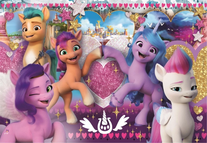 Puzzle My Little Pony: Láskyplní poníci Maxi 104 dielikov