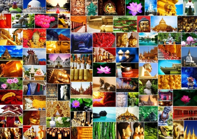 Puzzle koláž Zen 1500 dielikov