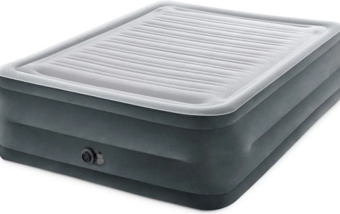 nafukovacia dvojlôžková matrace s automatickou pumpou INTEX 203 × 152 × 56 cm