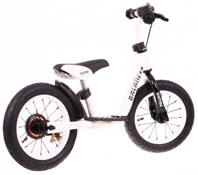 Detský odrážací bicykel SporTrike Balancer Biela