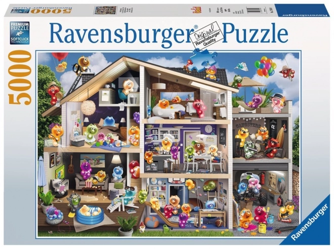 Ravensburger Puzzle Domeček pre Gelini 5000 dielikov