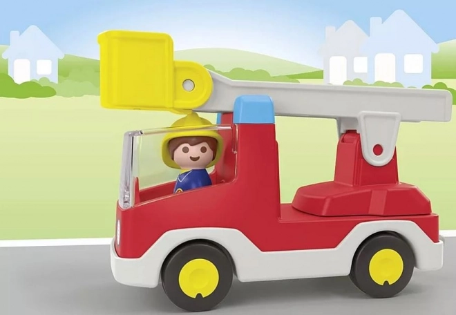 Junior hasičské auto s rebríkom