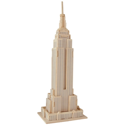 Drevené 3D puzzle Empire State Building