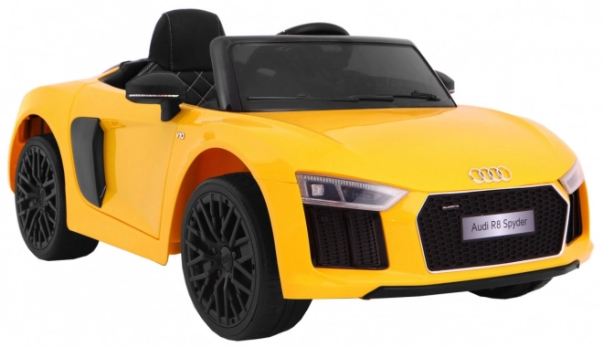 Detské auto na batérie Audi R8 Spyder - Žlté