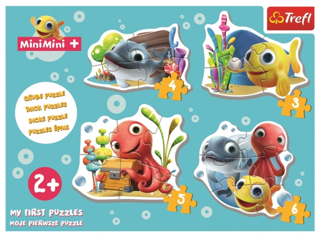 Baby puzzle Rybka MiniMini 4v1