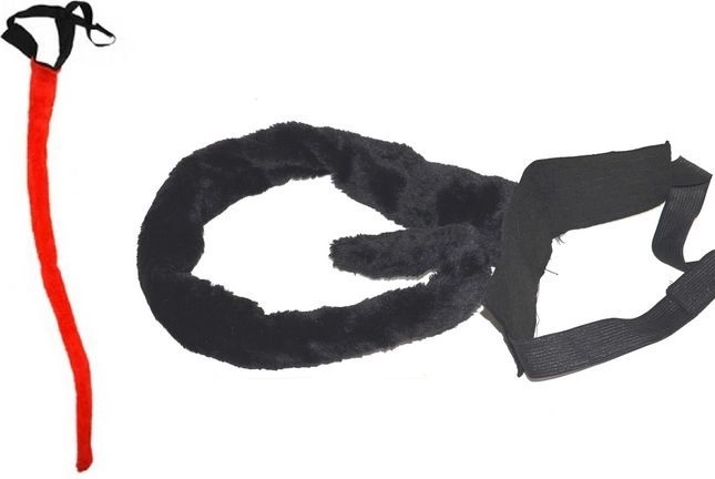 čertovský chvost červený 80 cm