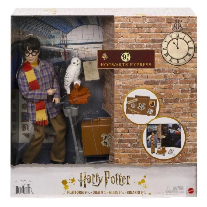 Mattel Lalka Harry Potter na peróne so sovou Hedwigou