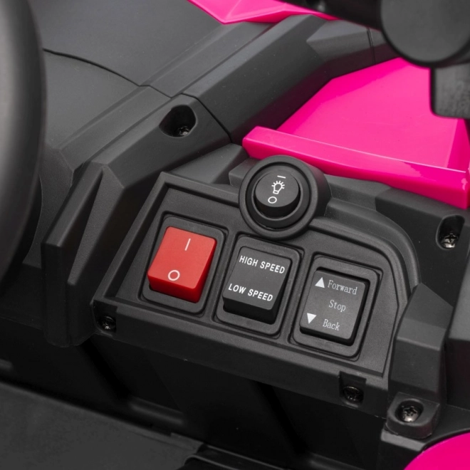 Detský elektromobil Buggy Madman UTV-MX ružový