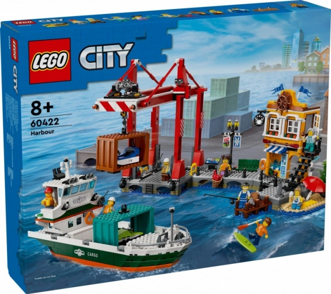 Lego City Prístav s nákladnou loďou