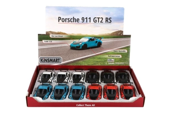 Auto Porsche 911 GT2 RS kovové/plastové 13cm