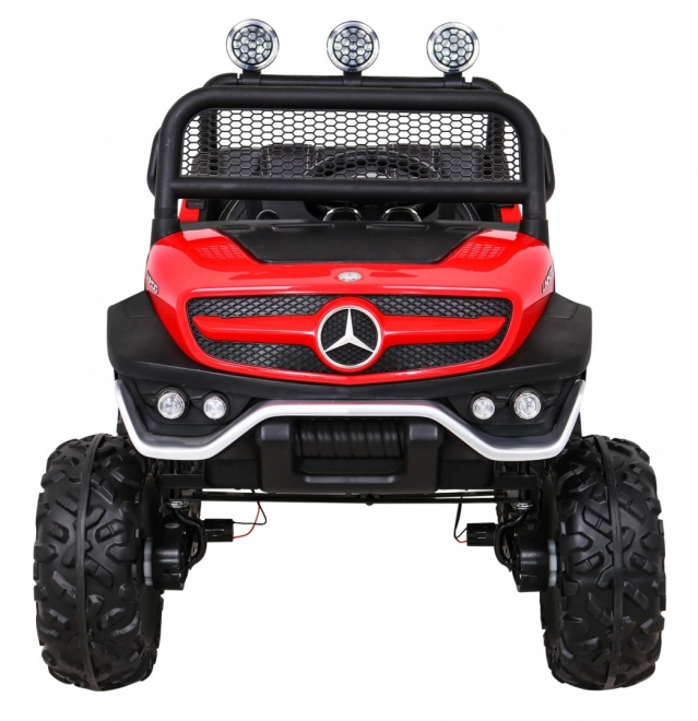 Mercedes Benz Unimog pre deti terénny červený