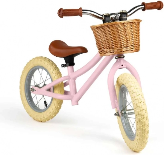 Ľahký kovový rám a vzduchové pneumatiky