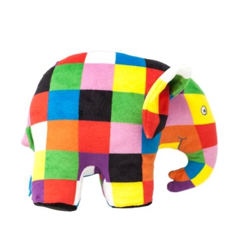 Ikonický farebný patchwork ELMER