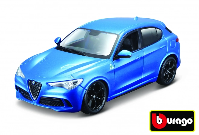 Bburago Alfa Romeo Stelvio modré