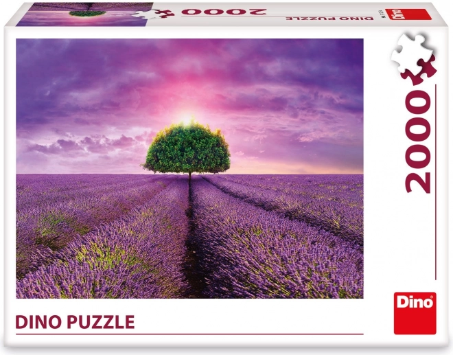 Puzzle Levanduľové Pole 2000 Dielikov