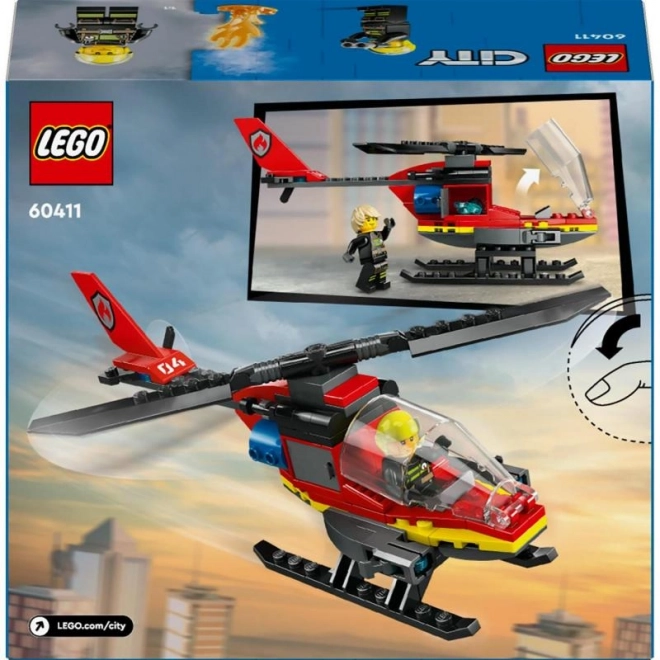 Lego City Hasičský záchranný vrtuľník