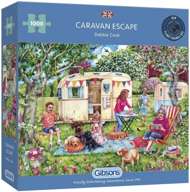 Karavanový únik Puzzle