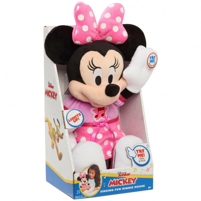 Spievajúci plyšák Minnie Mouse