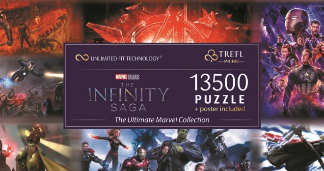 Puzzle TREFL UFT Marvel: The Ultimate Collection 13500 dielikov