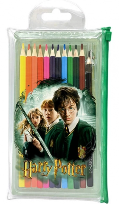 Pastelky Harry Potter v uzatvárateľnom puzdre