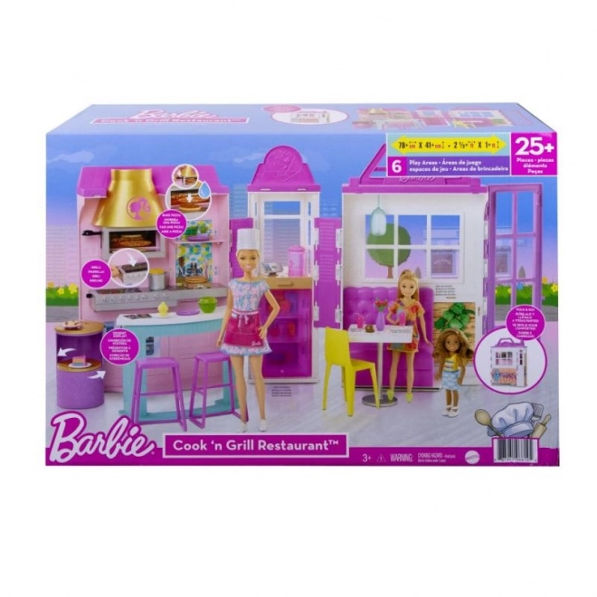 Barbie Herná Reštaurácia Set