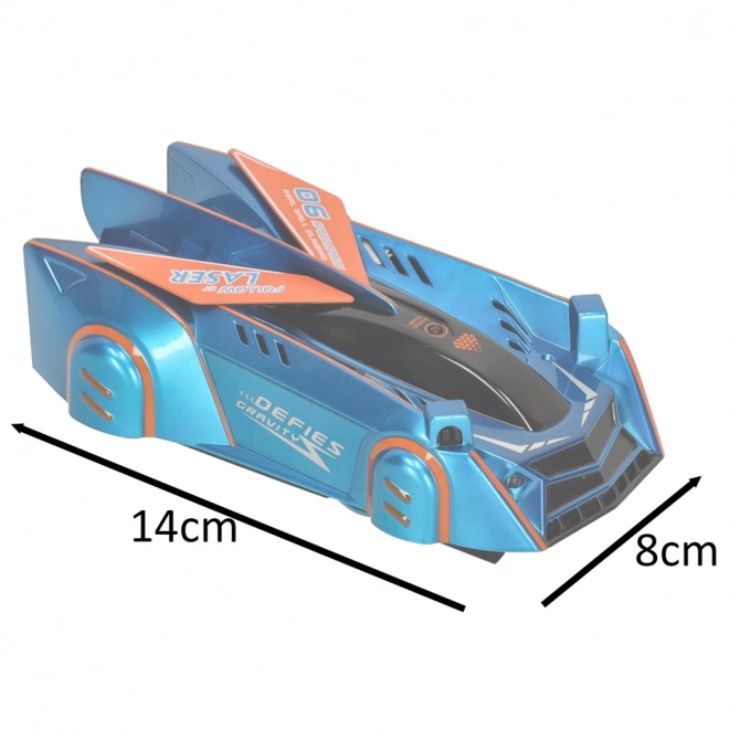 Modrý zábavný RC Laser Car