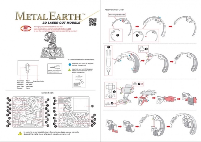 Metal Earth 3D puzzle Hviezdne vojny: Droid Destroyer