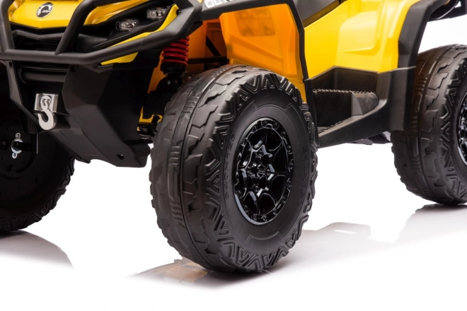 Detská štvorkolka Can Am Outlander ATV žltá