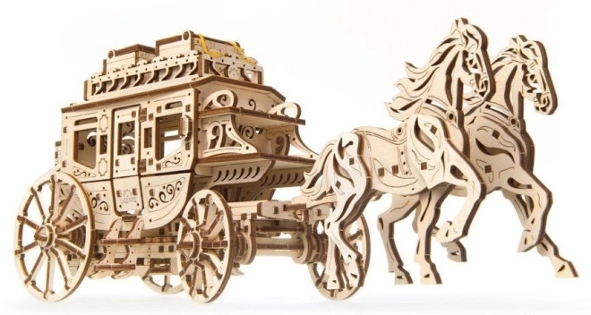 Ugears 3D Drevený Mechanický Dostavník