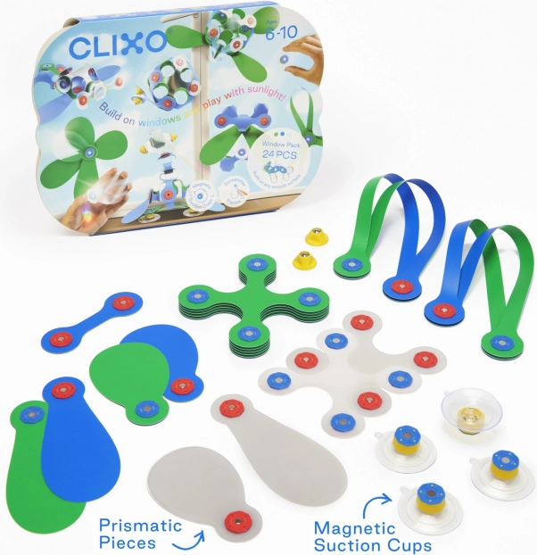 Clixo Grip a Stick sada s hranolovými prvkami