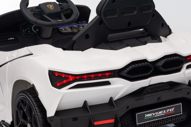Detské elektrické vozidlo Lamborghini Revuelto biele