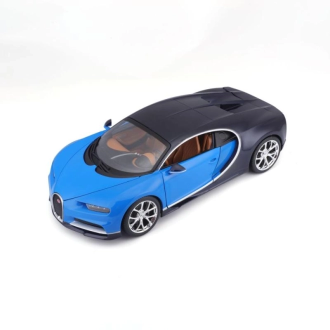 Kovové autíčko Bugatti Chiron modré/tmavo modré